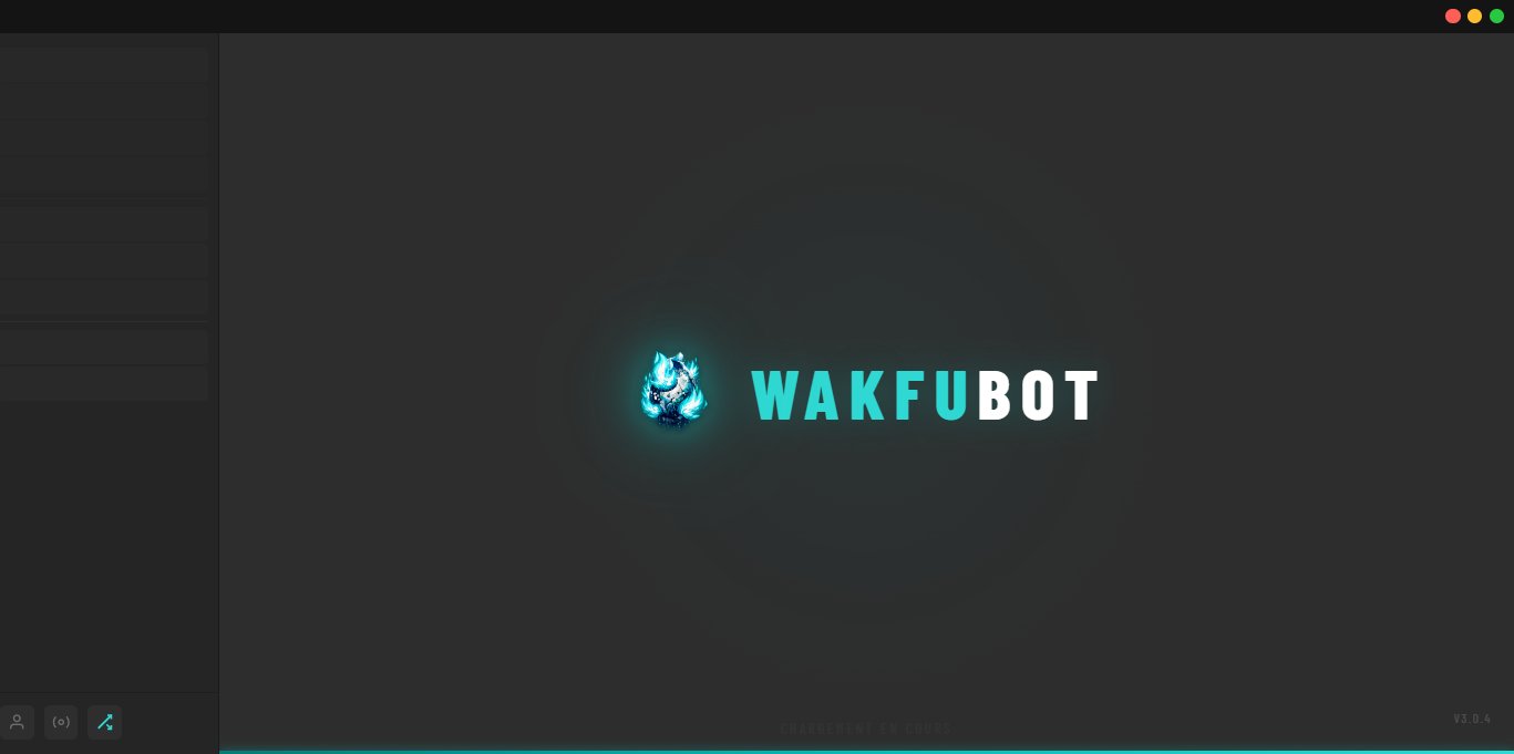 Aperçu interface WakfuBot